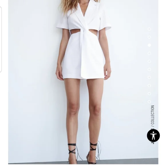 NWT Zara Cutout dress - Picture 7 of 7